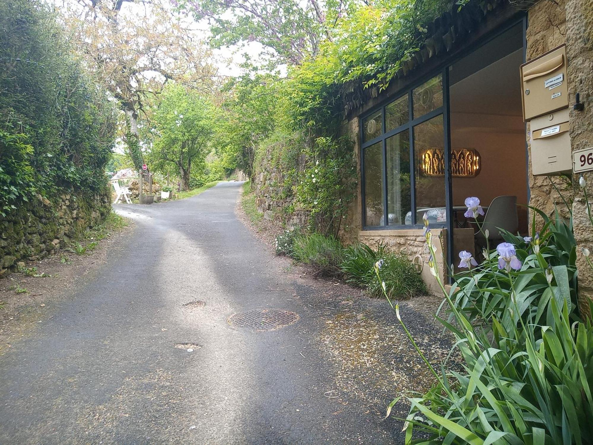 Chambre Du Sabotier - Studio Troglodytique - A 100 M Baignade En Riviere - Location De Canoe - Circuits Cyclo - Aire De Pique-Nique - 3 Restaurants Castelnaud-la-Chapelle Exterior foto